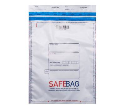 Sacchetti di sicurezza Safe Bag - per corrieri - C3 - 32,1 x 47 + 4 cm - bianco - conf. 100 pezzi - Bong Packaging - 68284 - 5901947056547 - DMwebShop