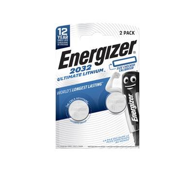 Pila CR2032 Ultimate Lithium - 3 V - Specialistiche - conf. 2 pezzi - Energizer - E301319302 - E304206200 - 7638900452686 - DMwebShop