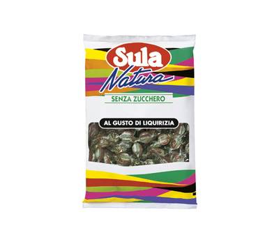 Caramelle - gusto liquirizia - busta 1 kg - Sula - 09412000 - 4003455009709 - DMwebShop