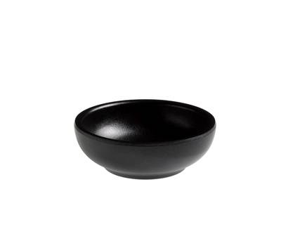 Ciotolina tonda fingerfood diametro 7 x 3,5 cm melamina nero - 27962