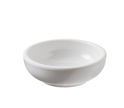 Ciotolina tonde fingerfood diametro 7 x 3,5 cm melamina bianco - 27963