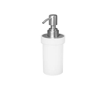 Dispenser per sapone PVC bianco - 27988