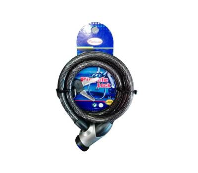 Lucchetto a spirale a 2 chiavi diametro 12 x 1000 mm Metalplus 15380 - 28039