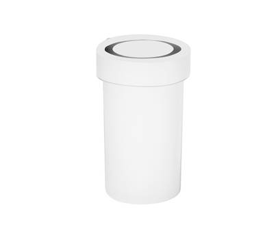 Porta spazzolino PVC bianco - 28000