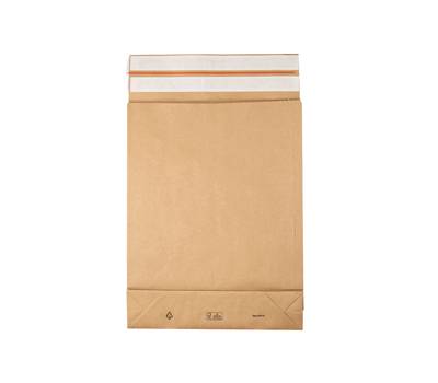 Sacchetti a fondo quadro E Green C3,35 x 45 x 8,10 cm carta kraft avana - 27557