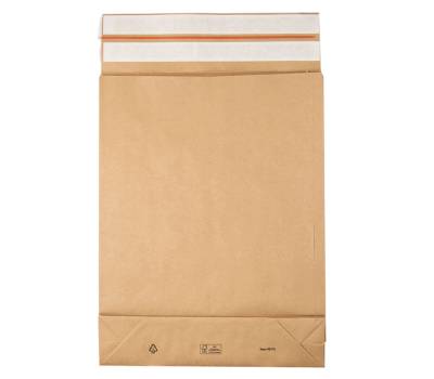 Sacchetti a fondo quadro E Green C3,35 x 45 x 8,10 cm carta kraft avana - 27557