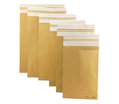 Sacchetto e commerce E Double 31 x 48 cm avana Bong Packaging 21006 - 27551