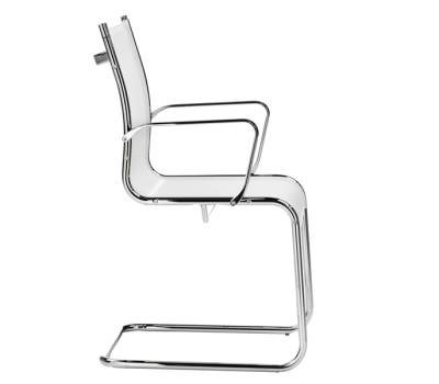 Seduta attesa Pollux PLV - con braccioli inclusi - bianco - Unisit - PLV/BI - DMwebShop
