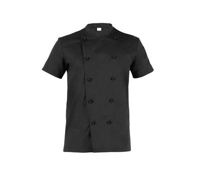 Giacca da cuoco Tommaso - a manica corta - taglia L - nero - Giblor's - Q8G00186-U32-L - 8056149337899 - DMwebShop