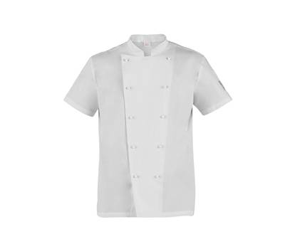 Giacca da cuoco Tommaso - a manica corta - taglia L - bianco - Giblor's - Q8G00185-C01-L - 8056149337806 - DMwebShop