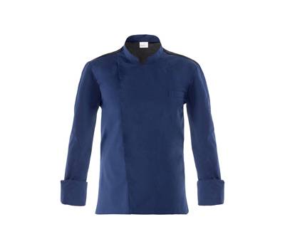 Giacca da cuoco Raul - a manica lunga - taglia XL - blu - Giblor's - Q8GX0105-Z48-XL - 8058045587682 - DMwebShop