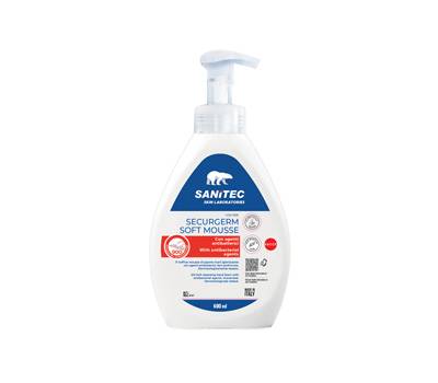 Sapone in mousse Securgerm - con antibatterico - 600 ml - Sanitec - 1029 - 8050999570581 - DMwebShop