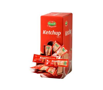 Ketchup in bustina monodose - 15 gr - conf. 250 pezzi - Viander - 15490 - 8025797154905 - DMwebShop