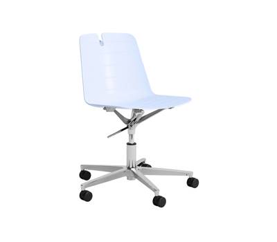 Seduta Home-Office Mindy MNGP - senza braccioli - celeste - Unisit - MNGP/HO-BI - DMwebShop