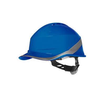 Elmetto da cantiere Diamond VI Wind - blu - Deltaplus - DIAM6WTRBL - 3295249256241 - DMwebShop