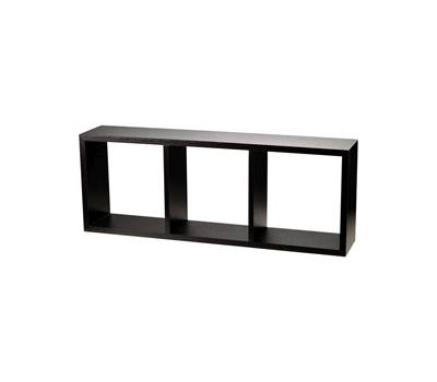 Scaffale Cubo - 3 ripiani MDF - 30 x 15 x 80 cm - wenge - King Collection - M1106052/A - 8023755046422 - DMwebShop