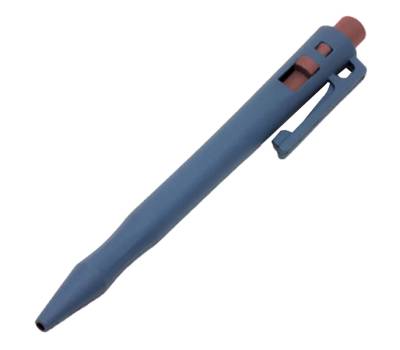 Penna detectabile retrattile - per ambienti freddi e umidi - blu - conf. 50 pezzi - No Brand - 1651 - DMwebShop