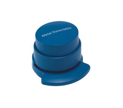 Pinzatrice detectabile - senza graffette - 5 x 6 cm - blu - No Brand - 1653 - DMwebShop