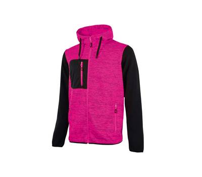 Felpa donna Rainbow Lady - taglia M - grigio-fucsia - U-power - EY174BF-M - 8033546437698 - DMwebShop