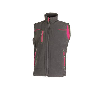 Gilet donna Universe Lady - taglia M - grigio-fucsia - U-power - FU188GF-M - 8033546443989 - DMwebShop