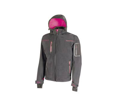 Giacca Softshell donna Space Lady - taglia L - grigio-fucsia - U-power - FU187GF-L - 8033546443934 - DMwebShop