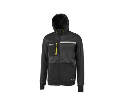 Felpa Galaxy - taglia L - nero-giallo - U-power - FU275BC-L - 8033546496718 - DMwebShop