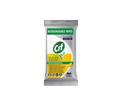 Salviette multisuperfici igienizzanti - biodegradabili - conf. 100 pezzi - Cif - 101106285 - 7615400859252 - DMwebShop