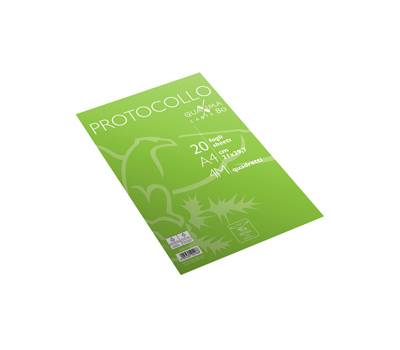 Fogli protocollo - A4 - 4 mm - 80 gr - conf. 20 pezzi - Pigna - 02322644M - 8005235204966 - DMwebShop