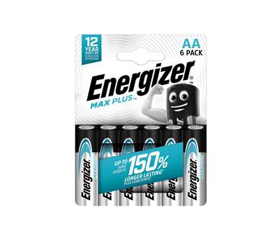 Pile Alcaline AA Max Plus - 1,5 V - blister 6 pezzi - Energizer - E303322500 - 7638900437348 - DMwebShop Pile Alcaline AA Max Plus - 1,5 V - blister 6 pezzi - Energizer - E303322500 - 7638900437348 - DMwebShop