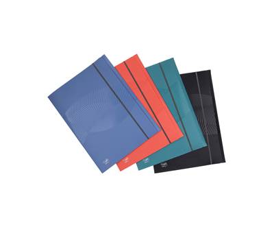 Cartella 3L Osmose Recyc - con elastico - PP - formato utile 24 x 33 cm - colori assortiti - conf. 20 pezzi - Favorit - 400159169 - 8006779044629 - DMwebShop