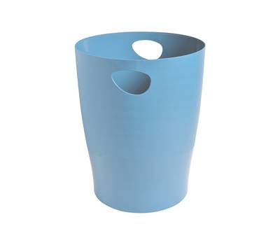 Cestino gettacarte Ecobin Bee Blue - 15 lt - azzurro - Exacompta - 45309D - 9002490453091 - DMwebShop