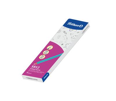 Gomma matita SR-12 - caucciu'/legno laccato - conf. 6 pezzi - Pelikan - 300028245 - 8009270109569 - DMwebShop