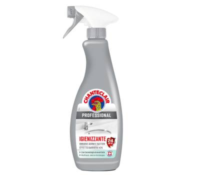 Detergente Professional bagno igienizzante - in trigger - 700 ml - Chanteclair - 60N720IT - 8015194533595 - DMwebShop