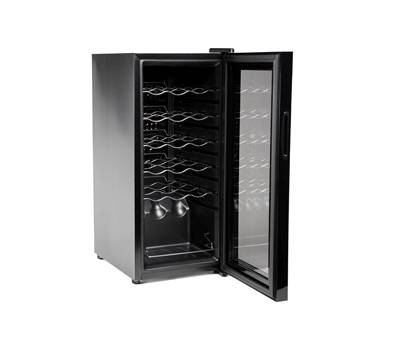Cantinetta Vermentino 18C per 18 bottiglie 34,5 x 45 x 77 cm nero - 28215