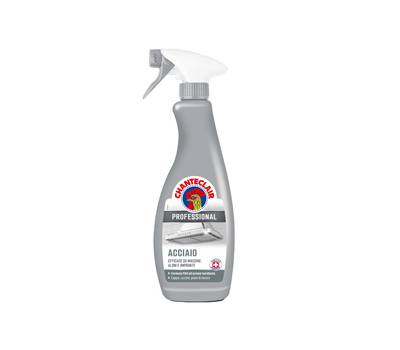 Detergente Professional acciaio brillante in trigger 700 ml Chanteclair - 28783