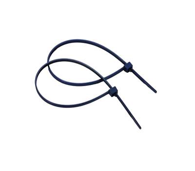 Fascette detectabili 37 x 0,48 cm nylon blu - 28179