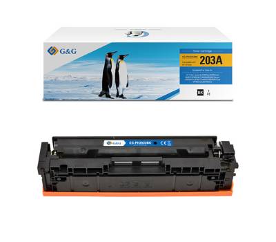 Toner compatibile - per Hp - Color LaserJet M254dw-M254nw-M281FDN - nero - 1400 pagine - GeG - GG-PH203UBK - 6941580811089 - DMwebShop