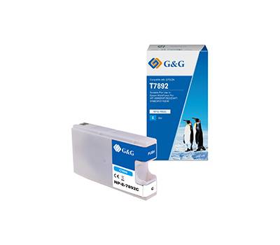 Cartuccia ink - compatibile - per Epson - workforce pro wf-5690dwf-wf-5620dwf - ciano - GeG - NP-E-07892C - 6934974167749 - DMwebShop