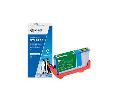 Cartuccia ink - compatibile - per HP - OfficeJet 8012-8014-8015 - ciano - GeG - NH-R00912XLC - 6941580863958 - DMwebShop