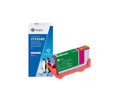 Cartuccia ink - compatibile - per HP - OfficeJet 8012-8014-8015 - magenta - GeG - NH-R00912XLM - 6941580863965 - DMwebShop