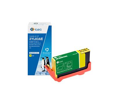 Cartuccia ink - compatibile - per HP - OfficeJet 8012-8014-8015 - giallo - GeG - NH-R00912XLY - 6941580863972 - DMwebShop