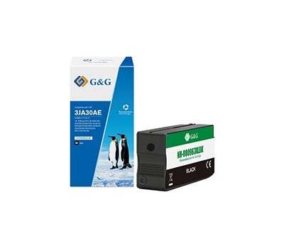 Cartuccia ink - compatibile - per HP - OfficeJet Pro 9010-9010e-9012 - nero - GeG - NH-R00963XLBK - DMwebShop