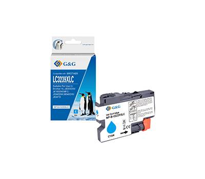 Cartuccia compatibile inchiostro - ciano - per Brother - LC-3239XLC - 6000 pagine - GeG - NP-B-003239XLC - 6939385911981 - DMwebShop