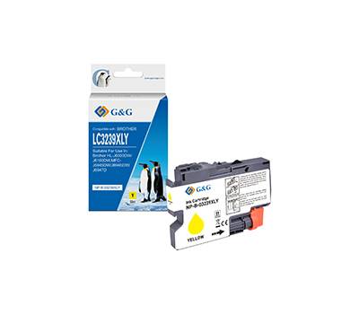 Cartuccia compatibile inchiostro - giallo - per Brother - LC-3239XLY - 6000 pagine - GeG - NP-B-003239XLY - 6939385912001 - DMwebShop