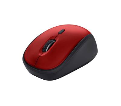 Mouse wireless Yvi silenzioso rosso - 28749