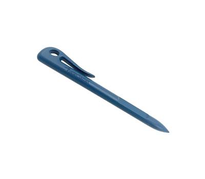 Penna detectabile monoblocco per touch screen 9,8 cm PP blu - 28189