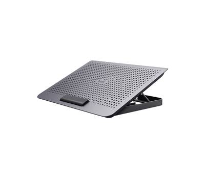 Supporto raffreddante per laptop Exto grigio - 28745