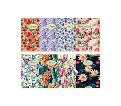 Maxiquaderno Nature Flowers - A4 - 1 rigo - 42 fogli - 80 gr - conf. 10 pezzi - Pigna - 02298851R - 8005235525931 - DMwebShop