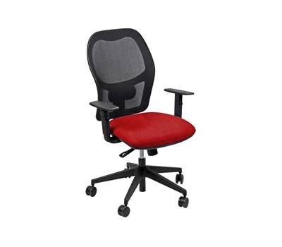Seduta operativa Hubble HUHU - 4 blocchi - con braccioli regolabili - rosso - Unisit - HUHU/BR/TR - DMwebShop
