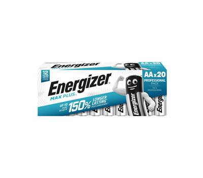 Pile alcaline AA Max Plus E91 - DP20 60/120 - 1,5 V - blister 20 pezzi - Energizer - E301323500 - 7638900423372 - DMwebShop